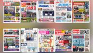 NASLOVNE STRANE SUTRAŠNJIH NOVINA: Prelistavanje štampe za nedelju, 27. septembar 2026. godine