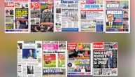 NASLOVNE STRANE SUTRAŠNJIH NOVINA: Prelistavanje štampe za ponedeljak, 28. septembar 2026. godine