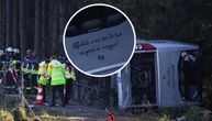 Potresan natpis na autobusu punom turista koji se prevrnuo u Nemačkoj: Ljudi su pročitali rečenicu i zanemeli