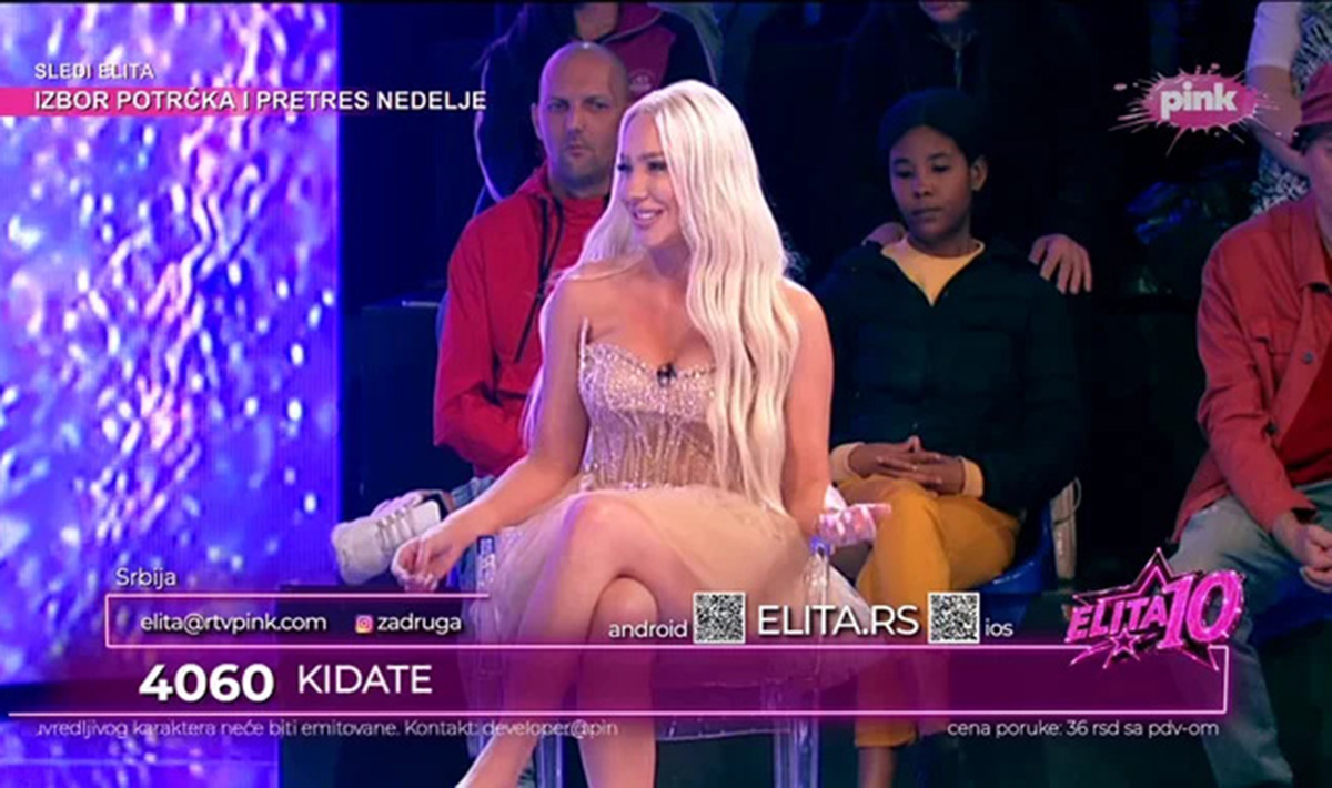 Ovo je nova učesnica Elite 10! Fatalna plavuša stigla u studio, Dušica poručila: "Napraviće haos!"