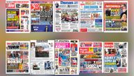 NASLOVNE STRANE SUTRAŠNJIH NOVINA: Prelistavanje štampe za utorak, 29. septembar 2026. godine