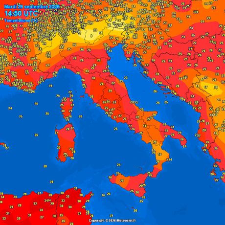 Tempetrature vazduha