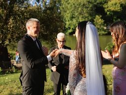 Jelena Brajović, Jelena Brajović Slavuj, venčanje