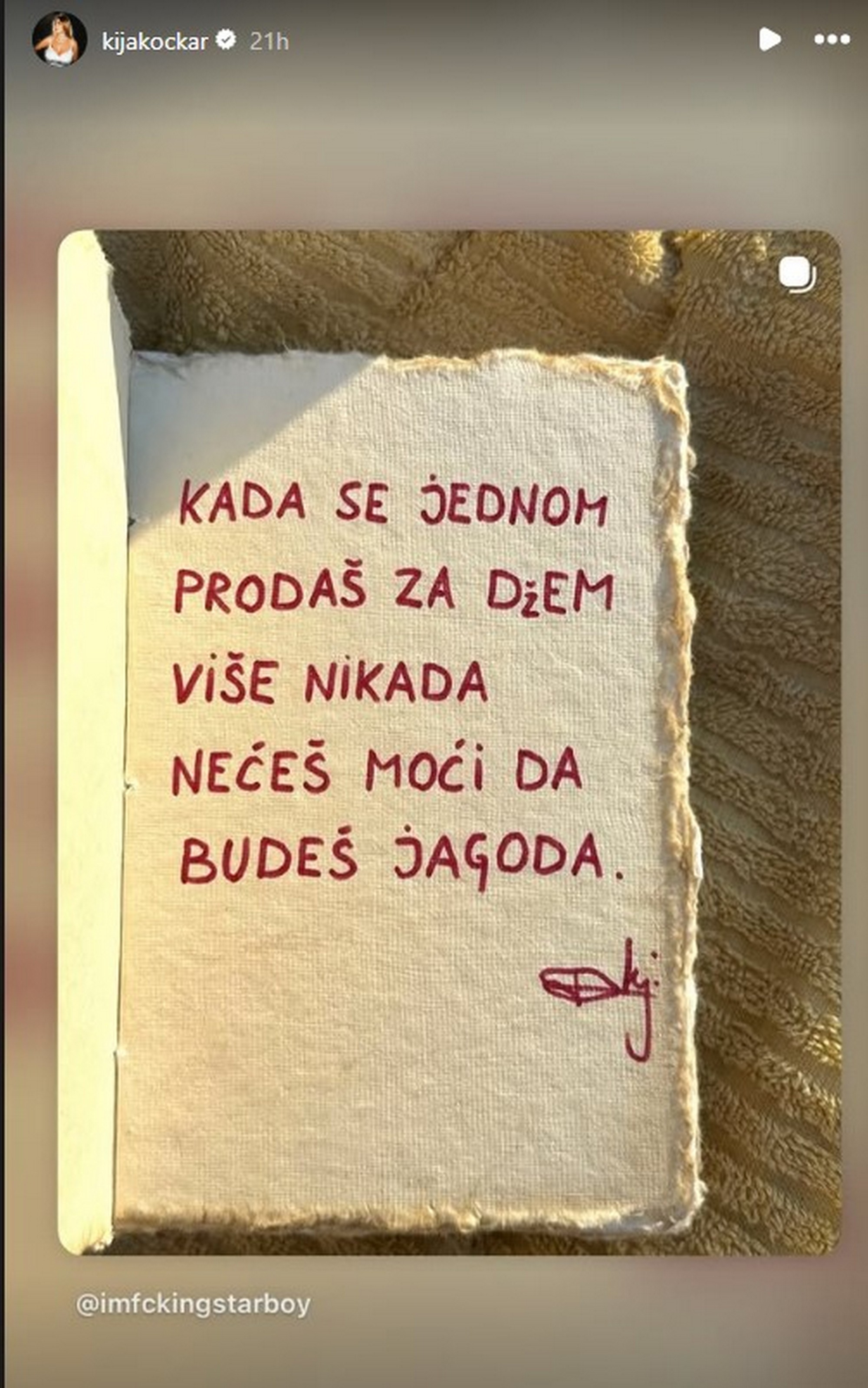 "Kad se jednom prodaš...": Kija se uputila brutalnu poruku, samo 2 dana nakon Slobinog gostovanja sa Jelenom