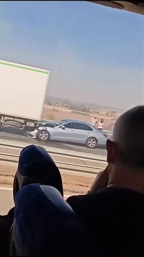 Lančani Udes,Saobraćajna Nesreća, Autoput, Kuzmin