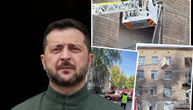 Zelenski objavio snimak posle udara ruskog drona u školu: 