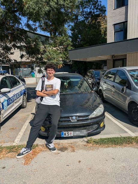 Pavle Jovanović, Kruševac, ukraden auto
