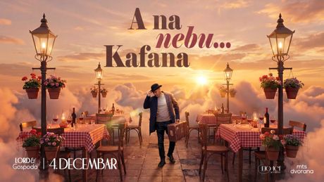 A na nebu...Kafana 4. dec MTS Dvorana