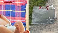 Tek rođena beba ostavljena u kesi sa smajlijem, mrtva je: Policija objavila 2 slike i traži pomoć Nemačke