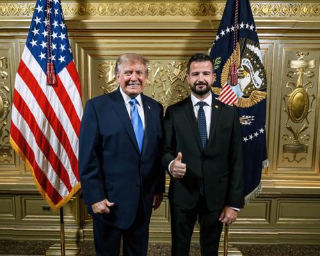 Jakov Milatović, Donald Tramp