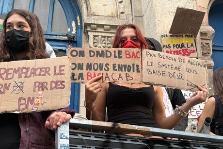 Francuska, protest učenika