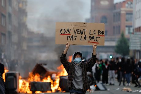 Francuska, protest učenika