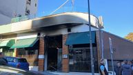 GOREO RESTORAN NA DORĆOLU: Vatra izbila rano jutros u Višnjićevoj ulici, policija i vatrogasci reagovali