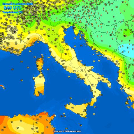 Temperature vazduha jutros u Srbiji