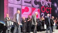 Ovacije ekipi filma "Zlatni rez 42: Djeca Kozare“, naklon preživelim logorašima, obratio se Lordan Zafranović