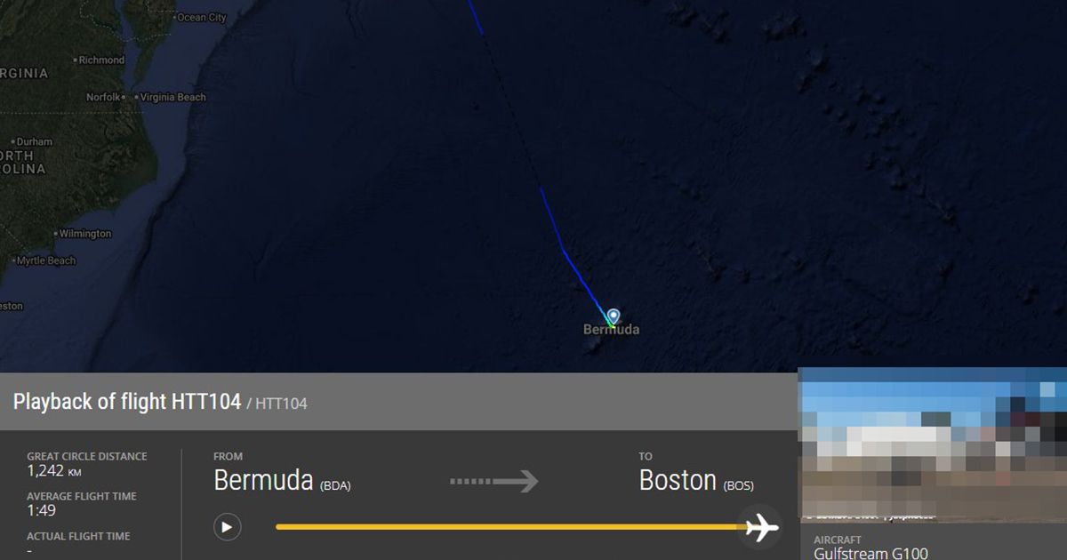 Gulfstream G100 medical flight from Bermuda to Boston missing, Coast Guard searches near