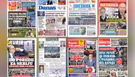 NASLOVNE STRANE DANAŠNJIH NOVINA: Prelistavanje štampe za nedelju, 4. oktobar 2026. godine