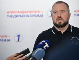 Ujedinjena Srbija, predizborni skup u Areni