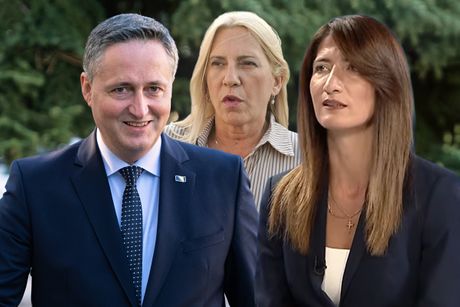 Denis Bećirović, Željka Cvijanović, Darijana Filipović