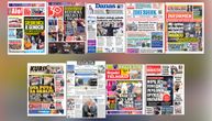 NASLOVNE STRANE SUTRAŠNJIH NOVINA: Prelistavanje štampe za ponedeljak, 5. oktobar 2026. godine