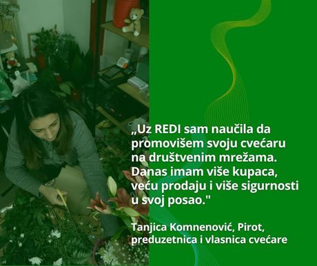 Roma Business Boost, REDI Srbija