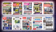 NASLOVNE STRANE SUTRAŠNJIH NOVINA: Prelistavanje štampe za sredu, 7. oktobar 2026. godine