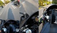 Šta je umislio ovaj batica? Divljao motorom u Beogradu brzinom od skoro 170 km/h, još se snimao!