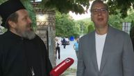 Vučića u manastiru dočekao Bikovićev rođeni brat: Zamonašio se u 22. godini, ovako je glumac pričao o tome