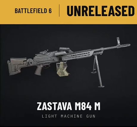 Battlefield 6, Zastava M84 M