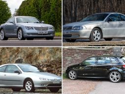 Peugeot 406 Coupé, Chrysler Crossfire, Volvo C70 i Audi A3 1.8T