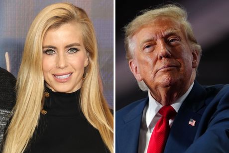 Katie Zacharia i Donald Tramp