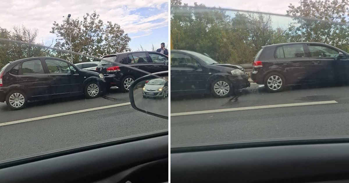 Traffic collision near Zmaj petrol station creates queues reaching Nikola Tesla Airport