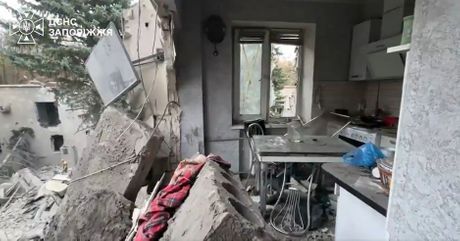 Napad na Zaporožje, Ukrajina, Zaporožje