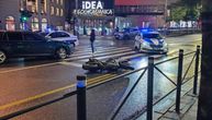 Stravičan udes u centru Beograda: Mladić na motoru poginuo kod SKC-a, udario ga automobil