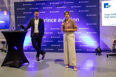 Prince Aviation Gogo HDX promo event