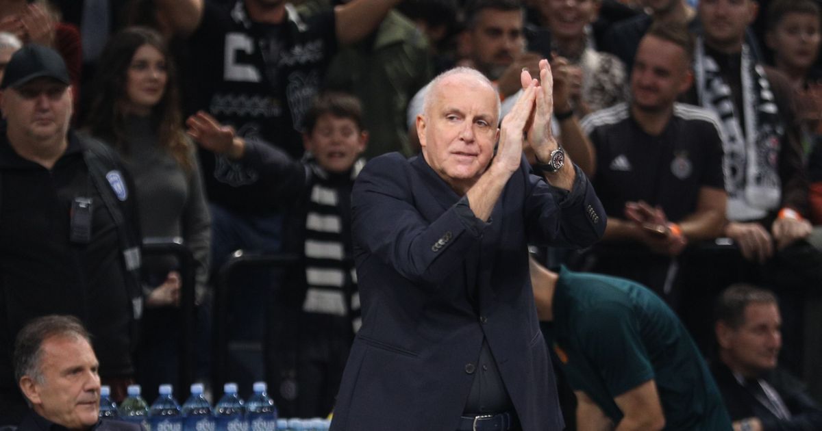 KK Partizan se javio zbog Željka Obradovića pred duel sa Panatinaikosom
