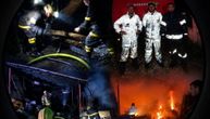 Goreo objekat pun rakije! Dramatične scene velikog požara u Kozarcu, vatrogasci hitno reagovali