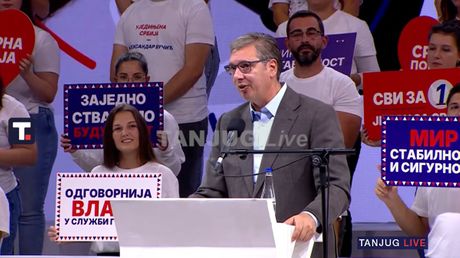 Aleksandar Vučić, Zaječar
