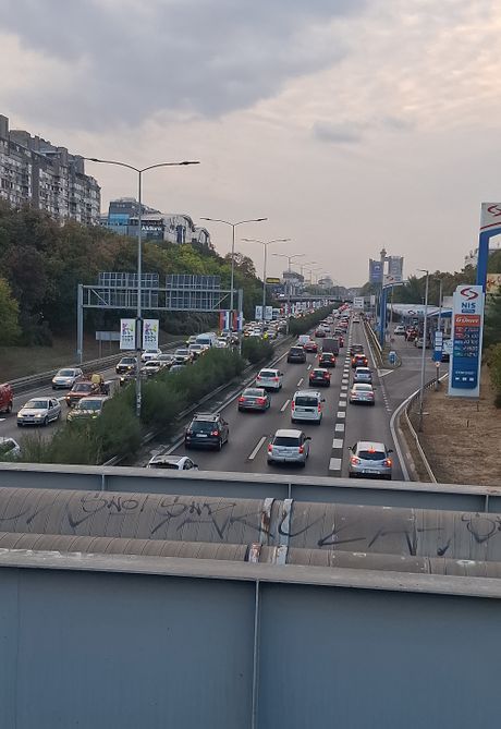 Beograd saobraćaj gužva Gazela