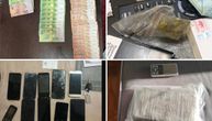 PRVE SLIKE SA HAPŠENJA "VRAČARACA"! Zavirite u zaplenu: Brdo para, oružje i šifrovani telefoni na jednom mestu
