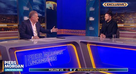 Piers Morgan , Volodymyr Zelensky