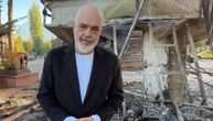 Edi Rama stao ispred zapaljenog koledža, pa poslao oštru poruku zbog protesta u Albaniji