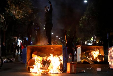Albanija, Tirana , protesti