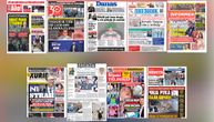 NASLOVNE STRANE SUTRAŠNJIH NOVINA: Prelistavanje štampe za utorak, 20. oktobar 2026. godine