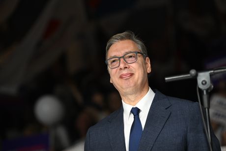 Predizborni skup liste Ujedinjena Srbija u Čačku, Aleksandar Vučić