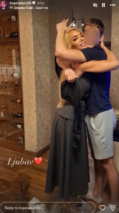 Bojana Lazić, sin Matija
