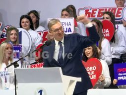Aleksandar Vučić, Predizborni skup Ujedinjena Srbija u Nišu
