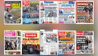 NASLOVNE STRANE SUTRAŠNJIH NOVINA: Prelistavanje štampe za četvrtak, 22. oktobar 2026. godine