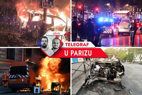 Telegraf u Parizu, Pariz protesti