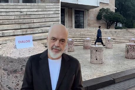 Edi Rama, Tirana, Albanija
